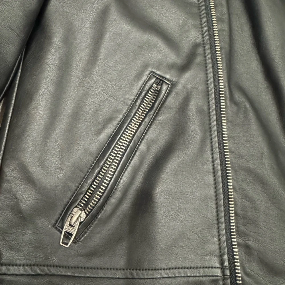 Zara Kids Black Biker Jacket - Picture 4 of 11